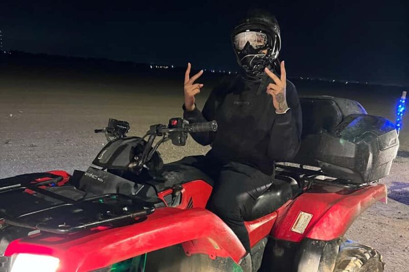 Houston TX 45-Minute Night ATV Riding with Photos Included - Meeting Point and Easy Access for Houston Visitors