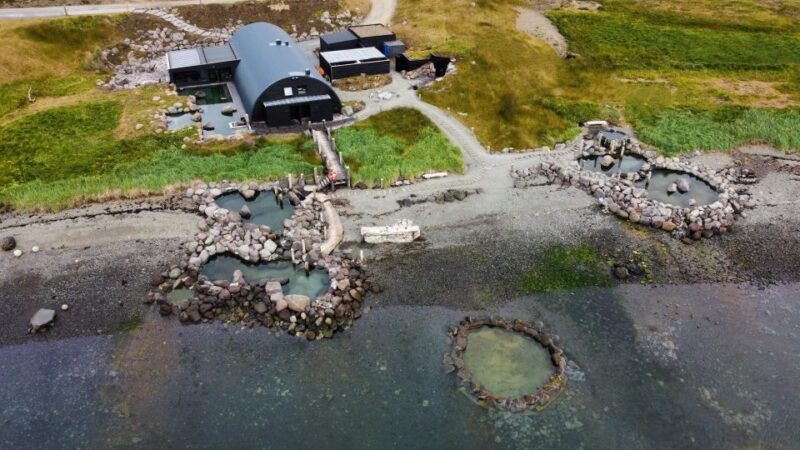 Hvammsvik Hot Springs: Admission Package - The Picturesque Surroundings of Hvammsvik