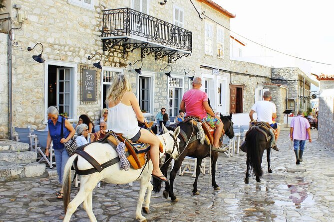 Hydra Island Full Day Trip from Athens with Swimming - Swimming at Vlichos Beach and Beachfront Dining