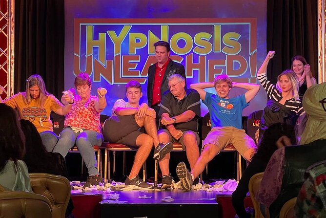 Hypnosis Unleashed Vegas Comedy Hypnosis Show - The Stops: On-Stage Hypnosis and Audience Participation