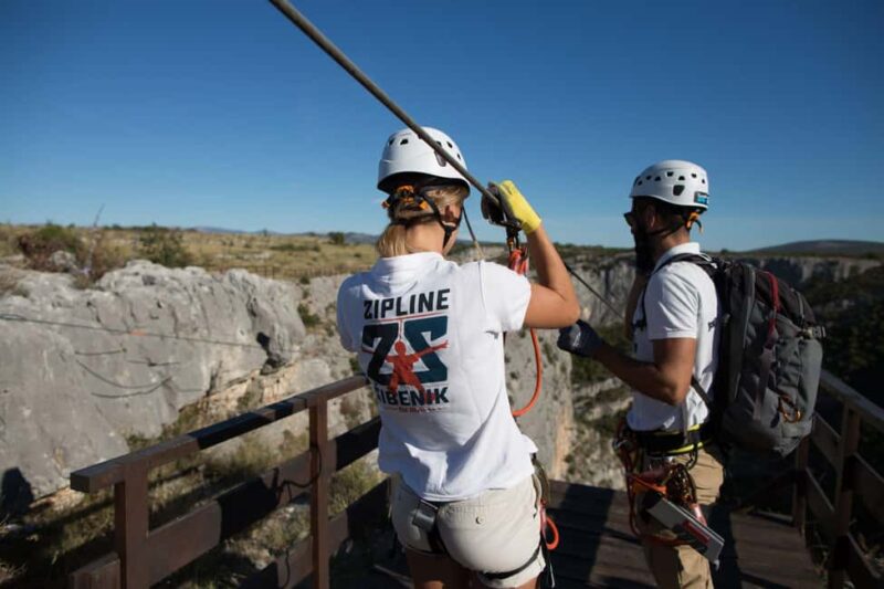 ibenik : Zipline ibenik - ikola Canyon - The Guides and Overall Organization