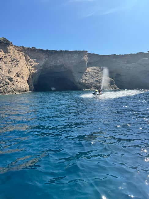 Ibiza: Cala Bassa Guided Jet Ski Tour - The Return Ride: Speed, Views, and Open Water