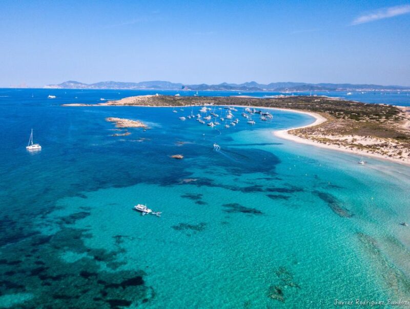 Ibiza: Crystal Waters Formentera, Open Bar and Buffet Lunch - The Overall Route and Its Variations