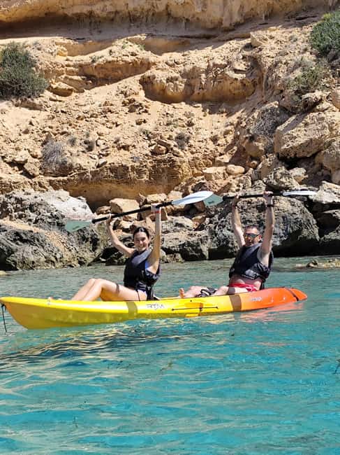 Ibiza: Kayak & Snorkel in Sea Caves and Crystal Waters - A Unique Way to Experience Ibizas Coastal Beauty for $59