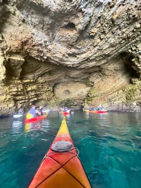 Ibiza: Kayak & Snorkel in Sea Caves and Crystal Waters - Optional Cliff Jumping for the Adventure Seekers