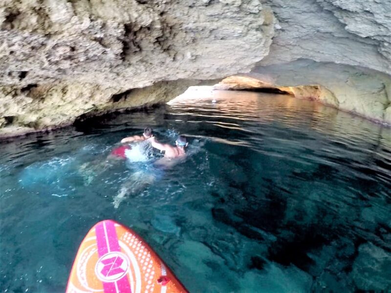 Ibiza: Sea Caves & Coves Snorkeling Paddle Boarding Tour - Scenic Cruising and Photo Opportunities