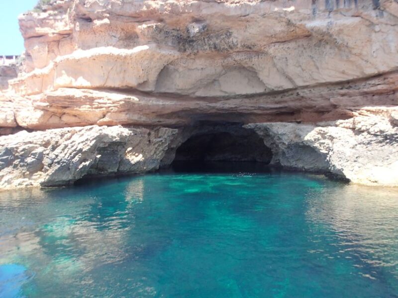 Ibiza: Sea Caves & Coves Snorkeling Paddle Boarding Tour - Food, Drink, and Relaxation Onboard