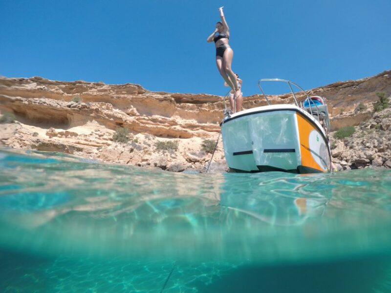 Ibiza: SUP & Snorkel Boat Tour with Caves, Drinks & Photos - Unique Stops: Caves and Coveted Viewpoints