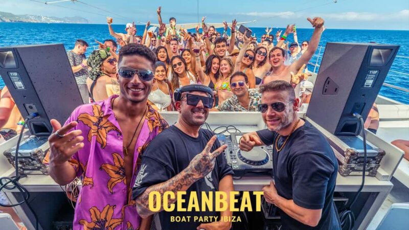 Ibiza: VIP Catamaran Boat Party with BBQ and Drinks - The Experience of Oceanbeat Ibiza