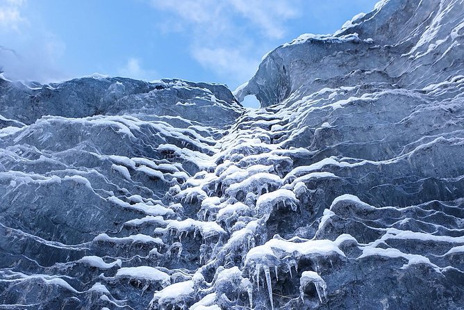 Ice Cave and Glacier walk into blue glacier canyon - Glacier Walks and Natural Features