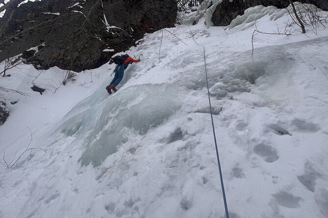 Ice Climbing In Bear Creek PA - Physical Requirements and Skill Level