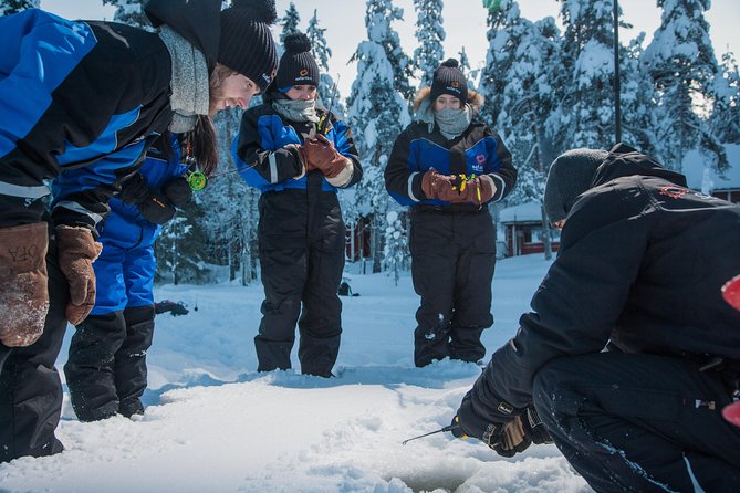Ice Fishing -By car - The Comfort of Warm Drinks and Campfire Relaxation
