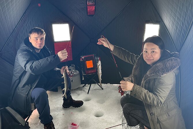 Ice Fishing in Fairbanks - Fishing Equipment and Guidance Included