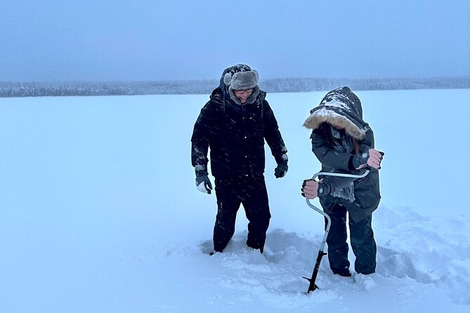 Ice Fishing in Rovaniemi - Starting Point at Korkalonkatu 13 in Rovaniemi