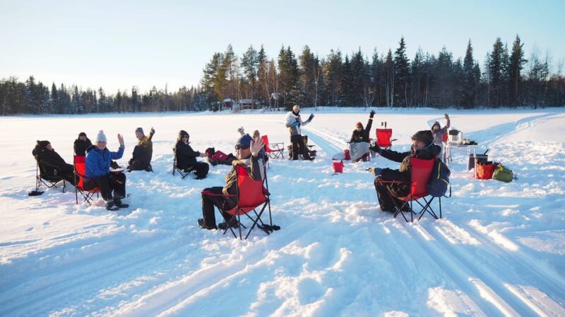 Ice fishing program in Lapland - Key Points