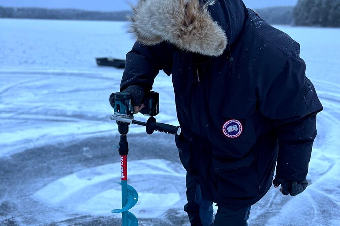 "ICEBREAKER" Ice Fishing VIP Private Tour - A Unique Finnish Winter Adventure with Personalized Touches