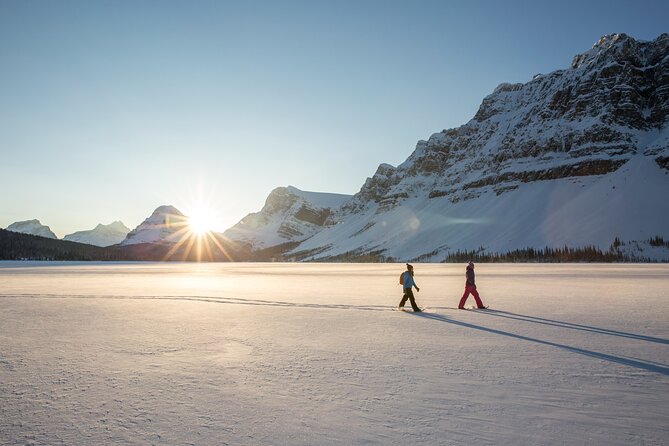Icefields Parkway & Ice Bubbles of Abraham Lake Adventure - Exploring Peyto Lake with Snowshoeing and Crampons
