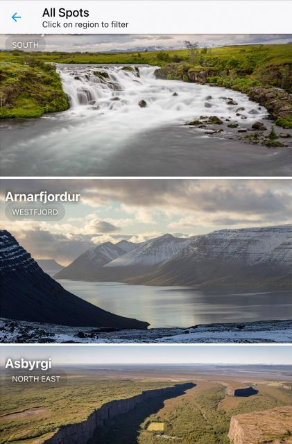 Iceland: Audioguide, Interactive map 200 spots ++ - Key Points