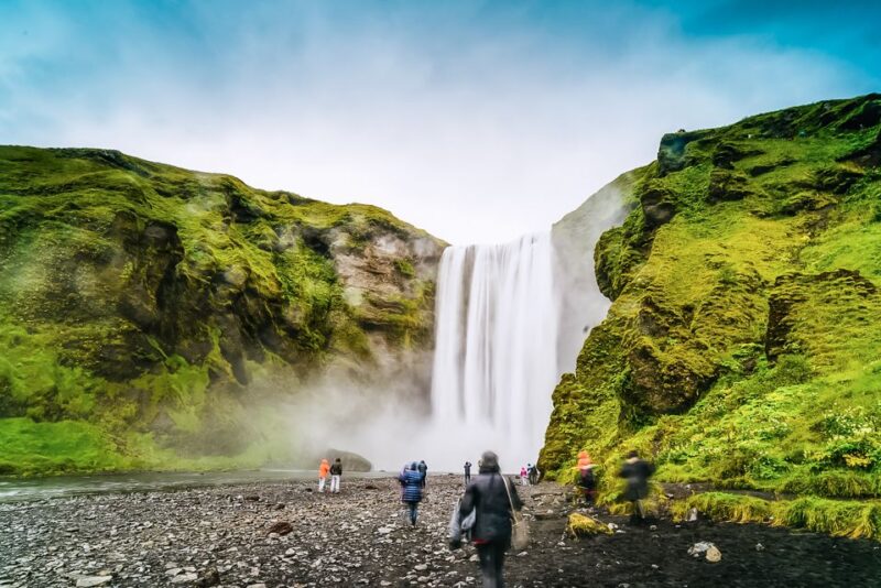 Iceland: Full-Day South Coast, Black Beach & Waterfalls Tour - Visiting Seljalandsfoss and Its Unique Features