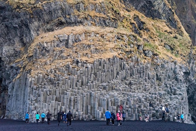 Iceland in a Day: South Coast, Glacier Hike, & Northern Lights - Reynisfjara Black Sand Beach and Basalt Columns