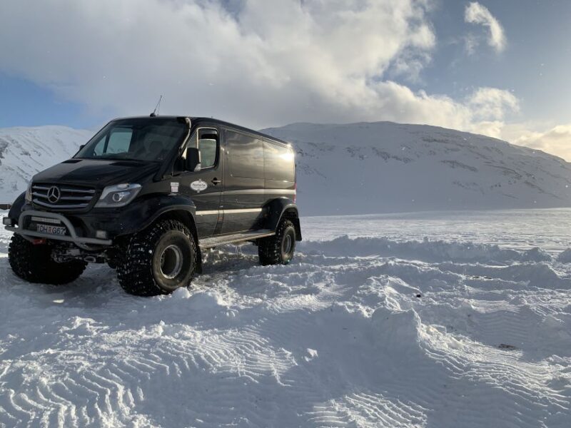 Iceland in a nutshell, private Super Jeep - Driving Across Kaldidalur, the Cold Valley Mountain Road