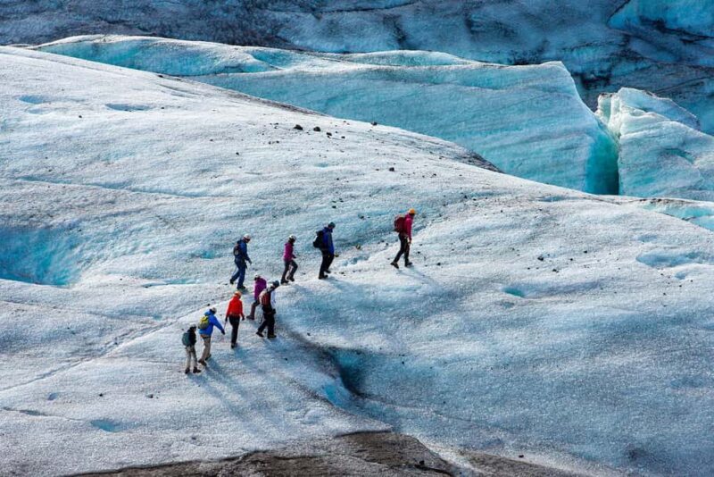 Iceland: Vatnajokull Glacier Hike and Ice Cave Tour - Exploring Falljokull: The Glacier Hike