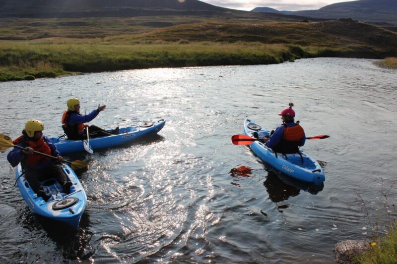 Icelandic Kayak Trip - Discover the Calm Beauty of Iceland’s Svartá-River on a Kayak Adventure