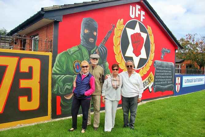 Iconic 2hr Belfast taxi tour The Troubles - Loyalist Perspectives on Shankill Road