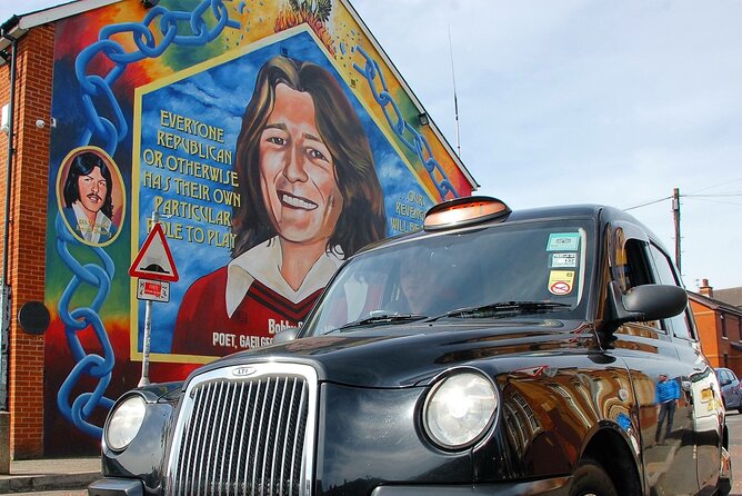 Iconic 2hr Belfast taxi tour The Troubles - The Falls Road and the Birthplace of the PIRA