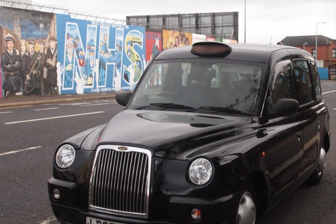 Iconic Belfast Black Cab Tour - Stops at Divis Street and the International Mural Wall