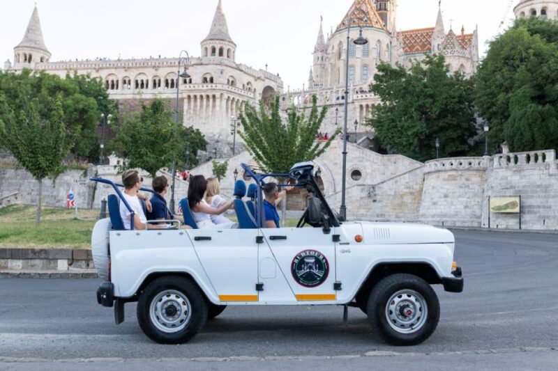 Iconic Budapest tour with Classic Russian Jeep and G-Wagon - Top Landmarks and Photo Opportunities Along the Route