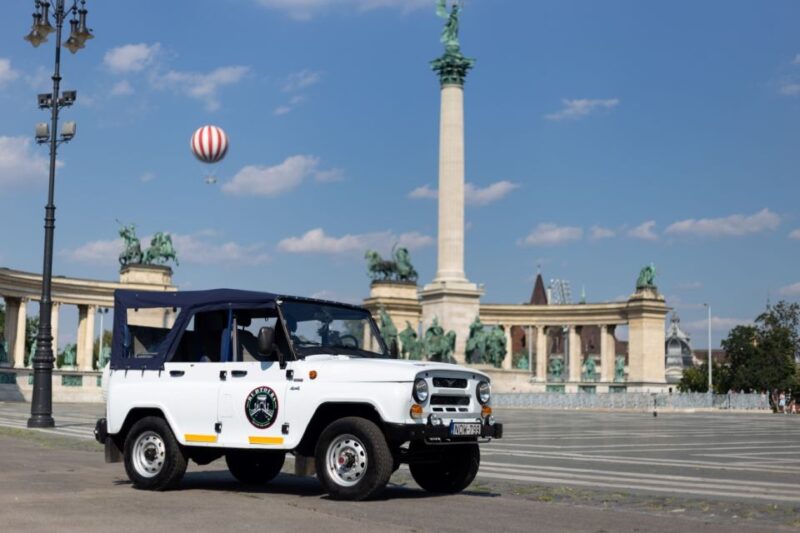 Iconic Budapest tour with Classic Russian Jeep and G-Wagon - Who Will Appreciate This Tour Most