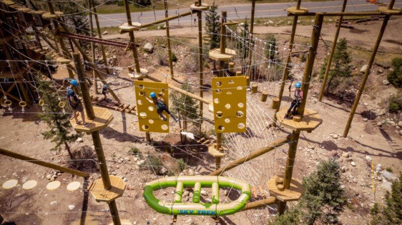 Idaho Springs: Ropes Challenge Course Ticket - Reaching Heights of Up to 50 Feet in the Air