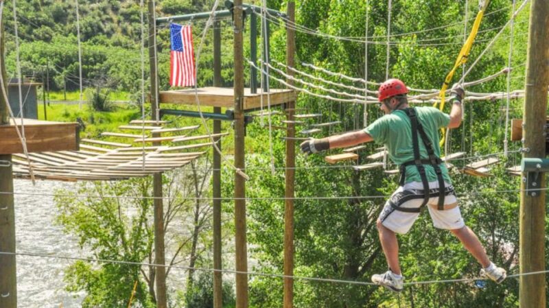 Idaho Springs: Ropes Challenge Course Ticket - Suitable for Different Types of Visitors and Group Sizes