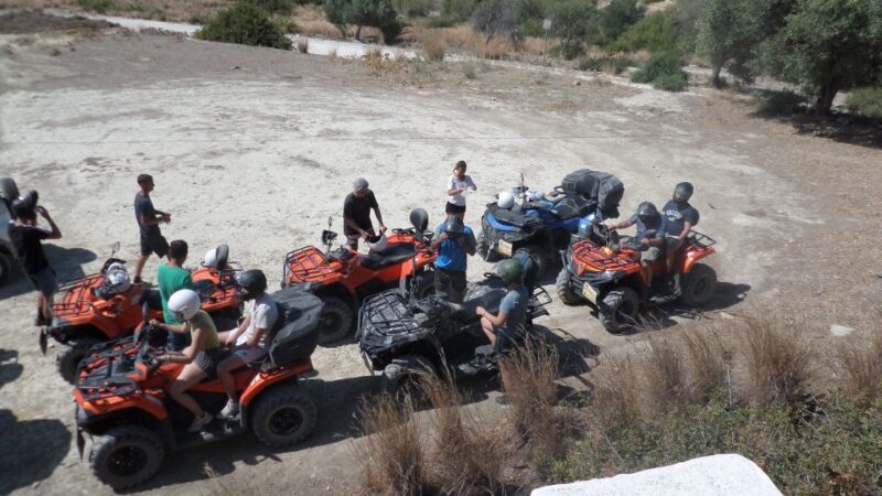 Ierapetra: Quad ATV 4x4 Exceptional Day in South Crete 2025 - Practical Details: Group Size, Safety, and What’s Included
