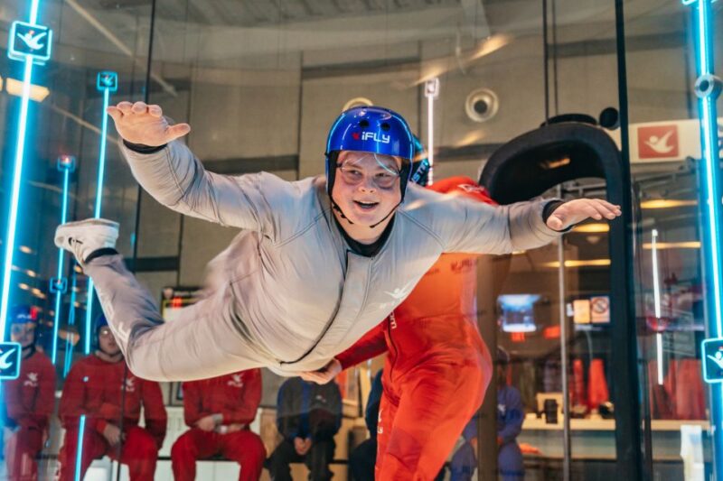 iFLY Sacramento First Time Flyer Experience - Inside the Wind Tunnel: The Flight Experience