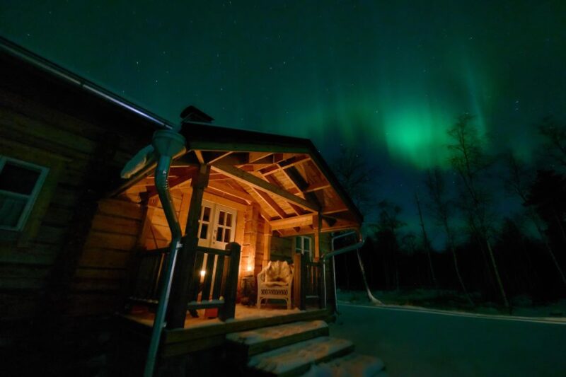 Ii: Snowmobile sleigh trip on frozen sea under starlit sky - Navigating Snow and Ice Conditions