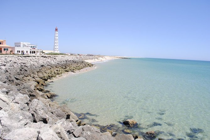 Ilha Deserta and Farol Island: a small group boat trip in Ria Formosa from Faro - Farol Island: Lighthouse, Village, and White Sand Beaches