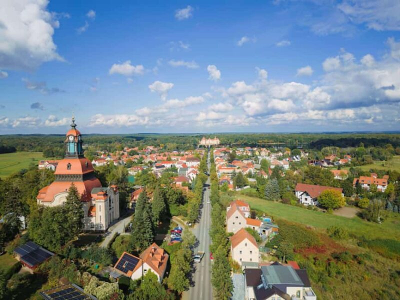 In the shadow of Moritzburg Castle  a guided tour through the town center - Discovering the Village of Eisenberg and Its Heritage