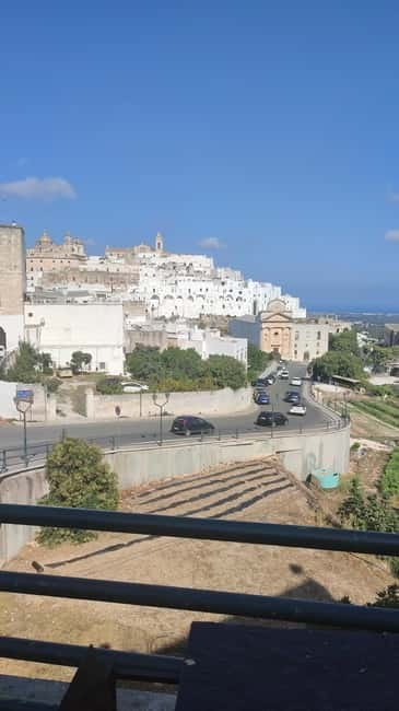 In the white of Ostuni - Panoramic Views Over Olive Groves and the Coastline