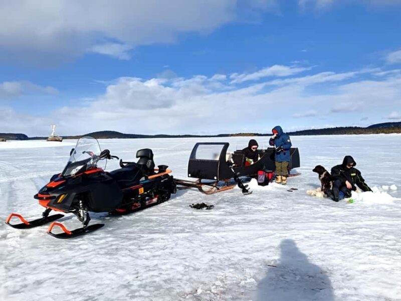 Inari: Ice Fishing Safari with Sleigh Ride and Snacks - Key Points