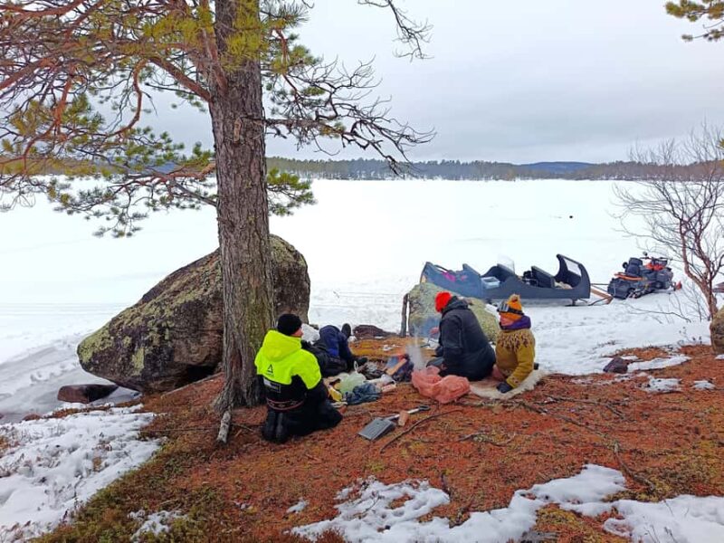 Inari: Ice Fishing Safari with Sleigh Ride and Snacks - Equipment and Techniques for Successful Ice Fishing