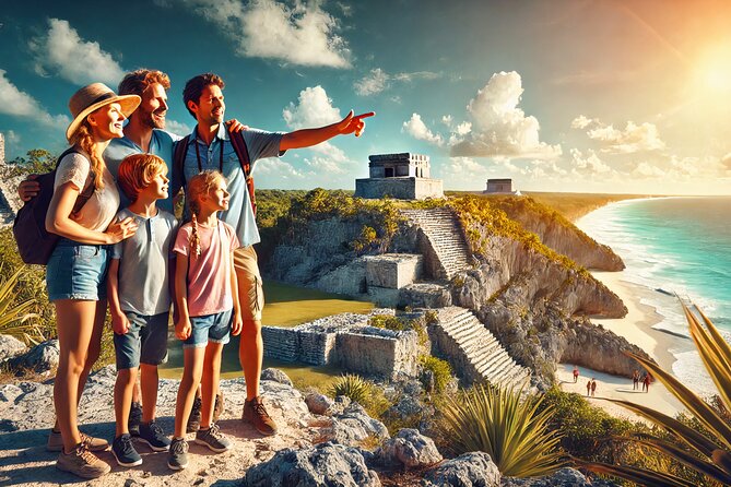 Incredible Tour to Tulum! 4 sites in 1, from Cancun - Key Points