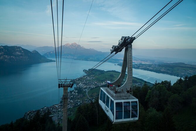 Independent Rigi Tour from Lucerne With Cruise - Descending via the Cable Car to Weggis