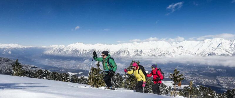 Innsbruck: Snowshoe Tours with Tyrolean Guide Transfer inkl. - The Snowshoeing Route and Scenic Stops