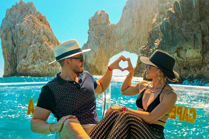 Instagrammable Glass-bottom boat trip in Los Cabos Bay - Explore Los Cabos from a Clear Perspective for Just $24