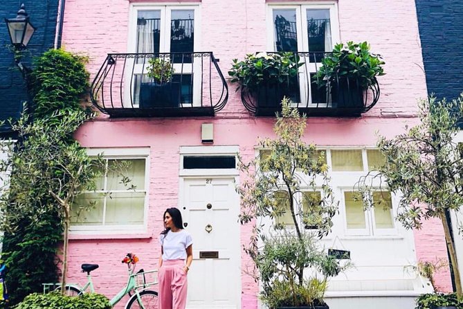 Instagrammable photos in Notting Hill - The Post-Session Photo Delivery Process