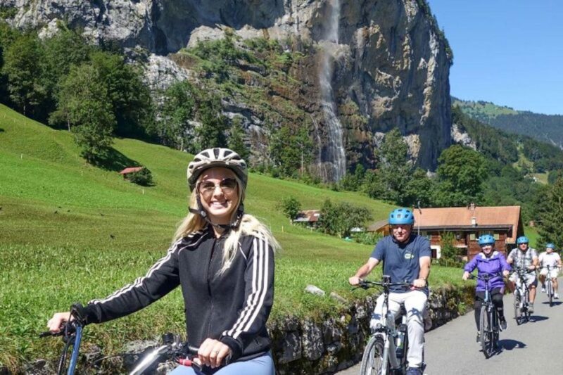 Interlaken: 72 Waterfalls Valley & Lauterbrunnen E-Bike Tour - Inside the Mountain: Trümmelbach Waterfalls