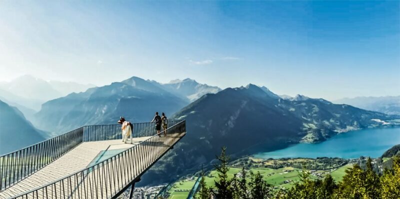 Interlaken: Funicular Ticket to Harder Kulm - Enjoying the Two Lakes Bridge and Mountain Vistas