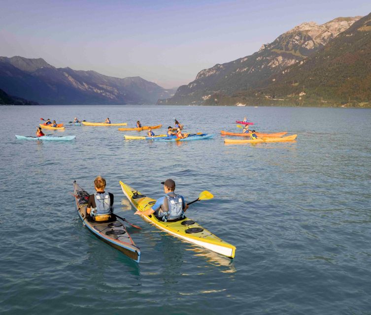 Interlaken: Kayak Tour of the Turquoise Lake Brienz - Practical Tips for the Kayak Tour